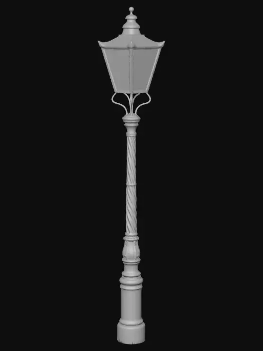 3D model for Victorian Streetlamp