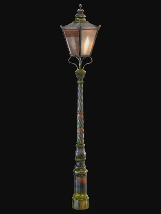 3D model for Victorian Streetlamp