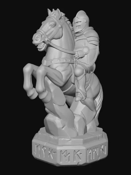 3D model for Dark Sentinel Rider