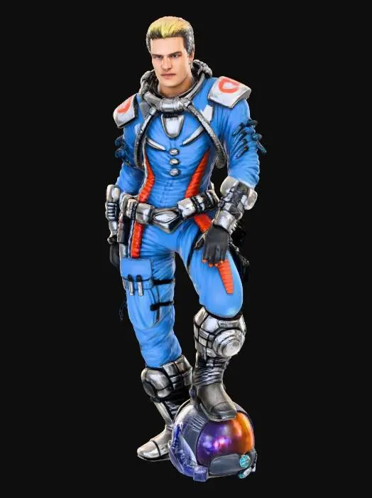 3D model for Perry Rhodan