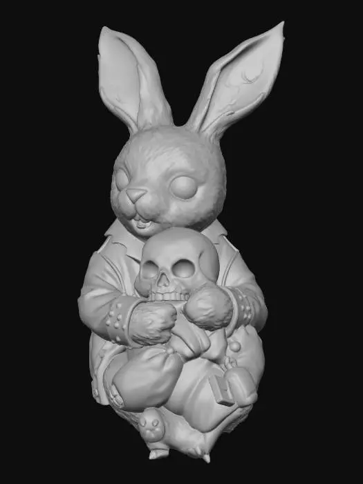 3D model for The Bunny's Embrace