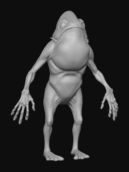 3D model for Mudscale Warden