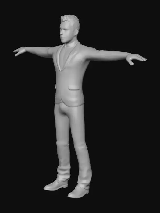 3D model for Businessman T-Pose