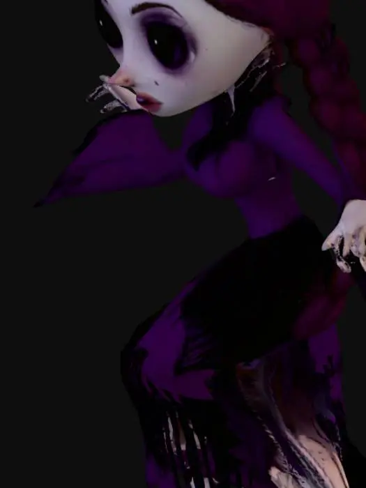 3D model for Dark Enchantress Pop Art