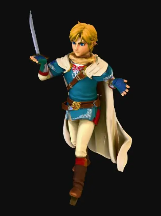 3D model for I need a Link from zelda, Gabriel from castlevania type of hero model that can be rigged up to be used as an actual character please