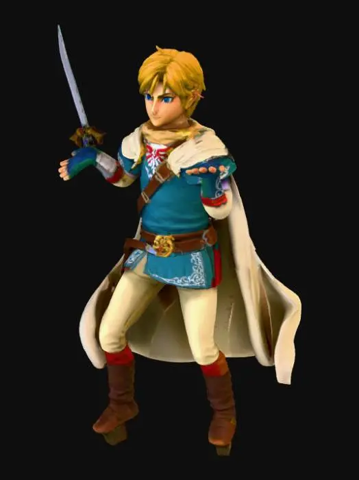 3D model for I need a Link from zelda, Gabriel from castlevania type of hero model that can be rigged up to be used as an actual character please