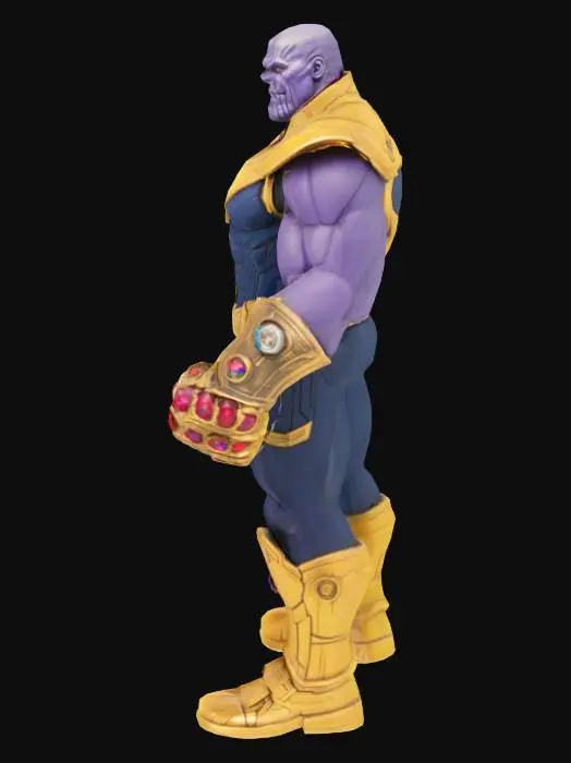 3D model for Thanos and the infinity stones