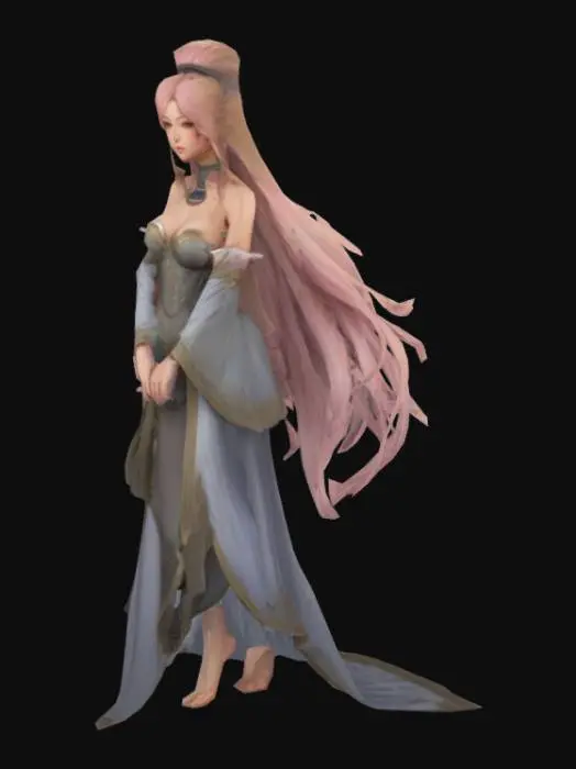 3D model for female , highest quality, best detail  