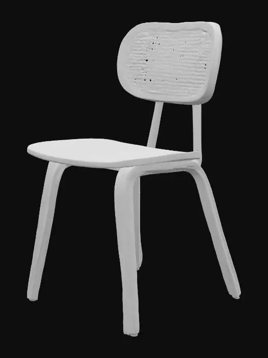 3D model for Retro Cane Chair