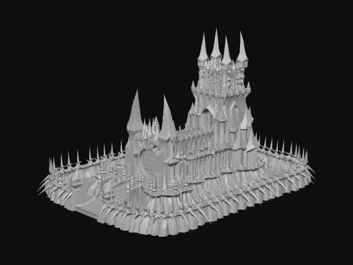 3D model for Fortress of Shadows