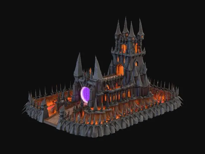 3D model for Fortress of Shadows