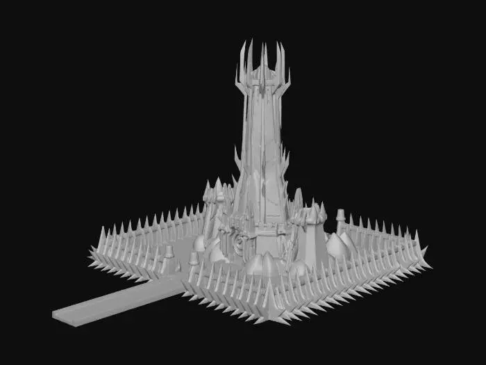 3D model for Dark Fortress Realm