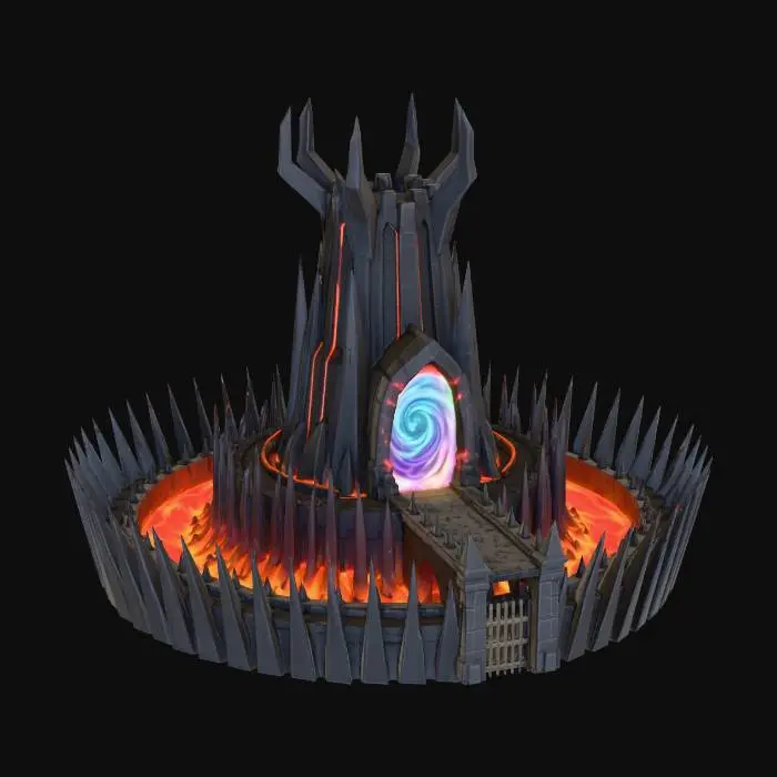 3D model for Dark Citadel