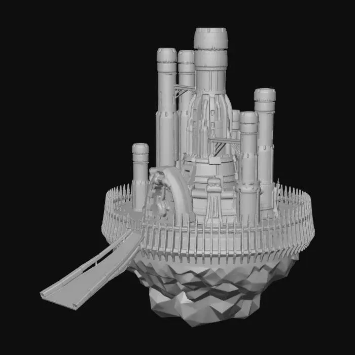 3D model for Fortress of the Sky