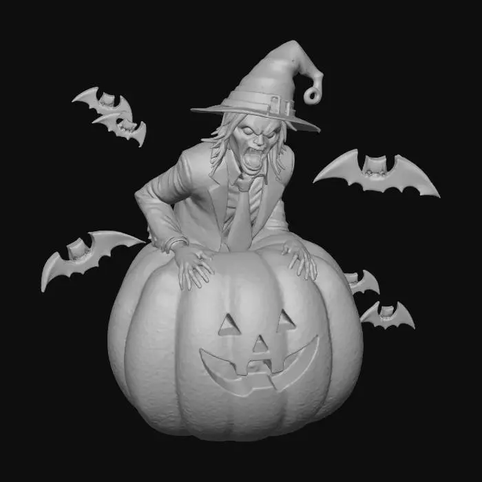 3D model for Halloween Haunter, #Halloween2025#