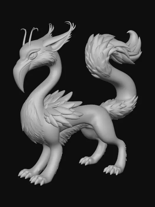 3D model for Pinx Fluff