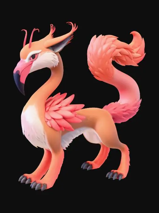 3D model for Pinx Fluff