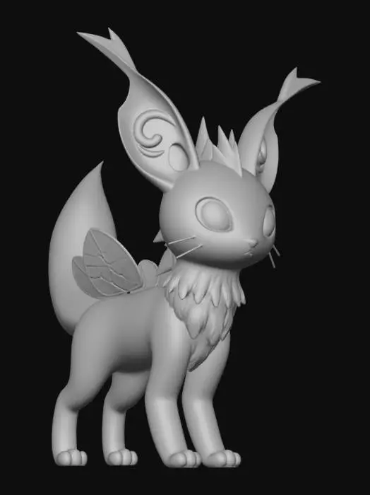 3D model for Bee-Cat Fantasia