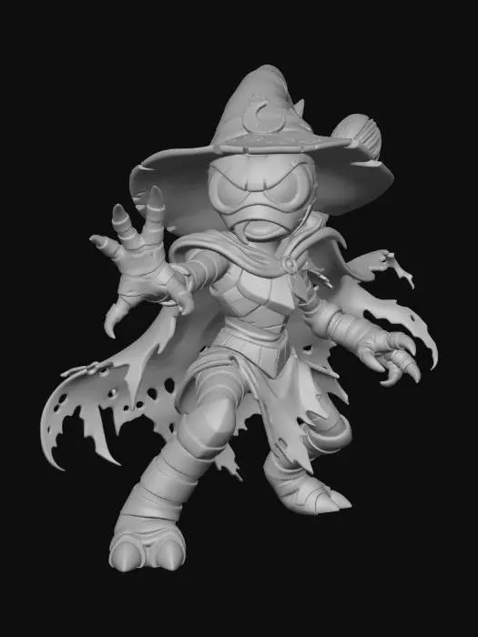 3D model for Mage Mummy Warrior