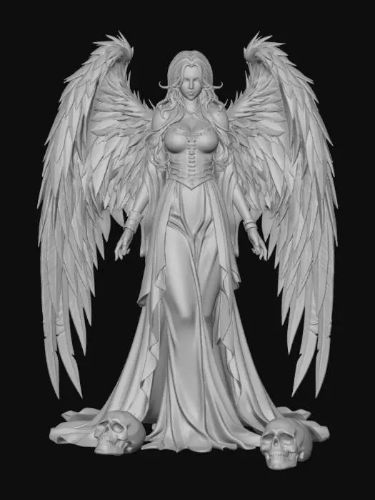 3D model for Ethereal Guardian