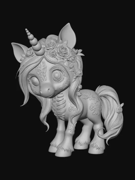 3D model for Mystical Rosecorn