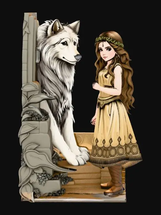 3D model for Guardian of the Forest