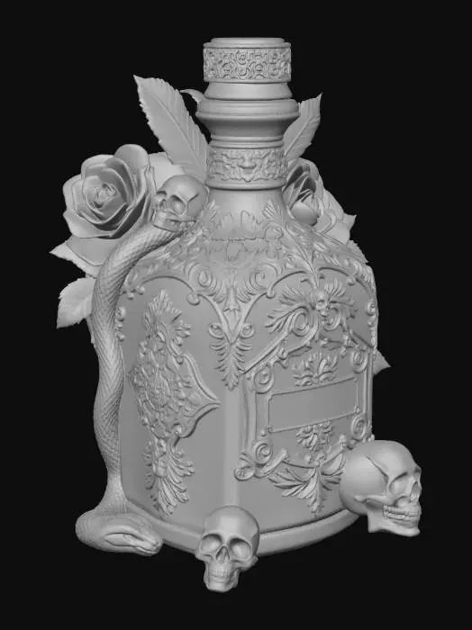 3D model for Venomous Elegance