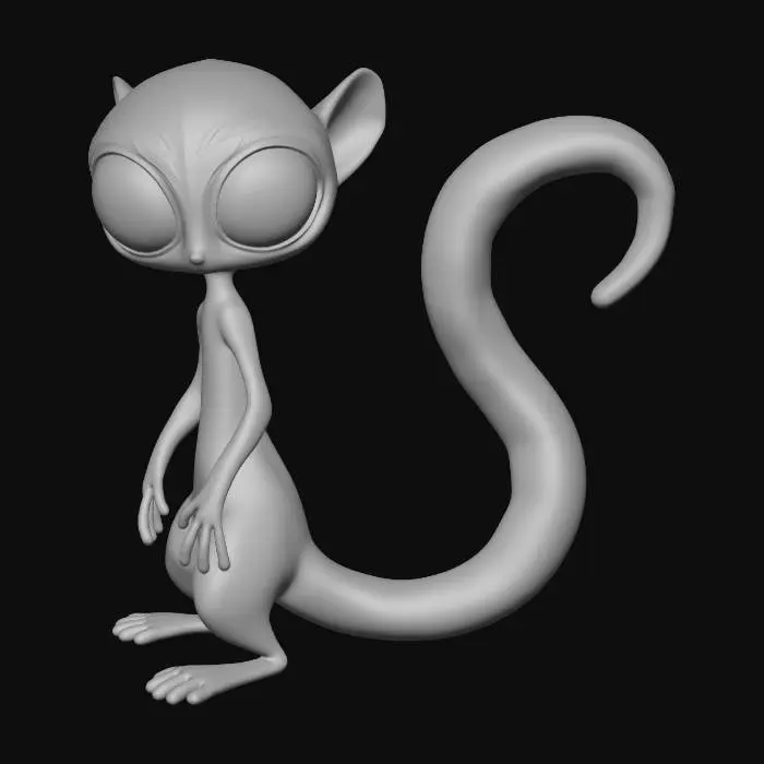 3D model for Lunar Lemur