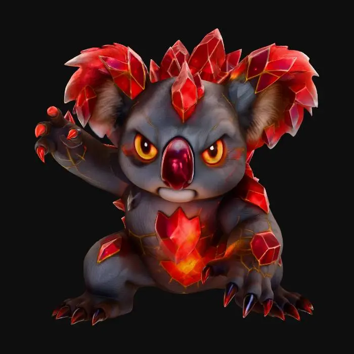 3D model for Inferno Koala
