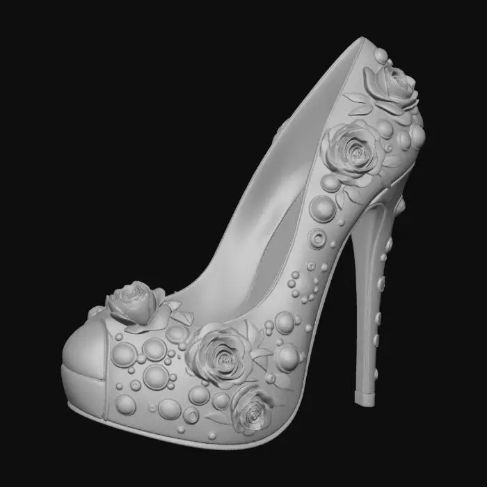 3D model for Luxe Rose Stiletto