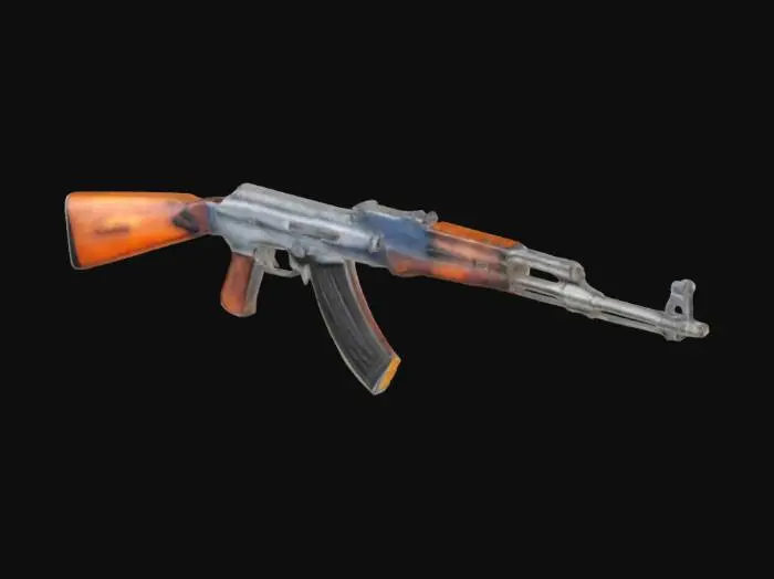 3D model for AK47 Rifle