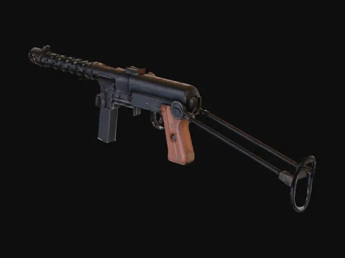 3D model for Submachine Gun Display