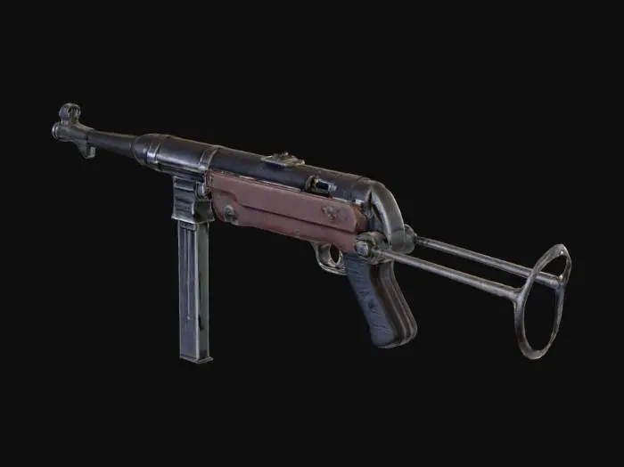 3D model for MP40 Submachine Gun