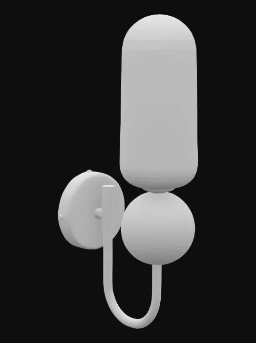 3D model for Gold Sphere Sconce