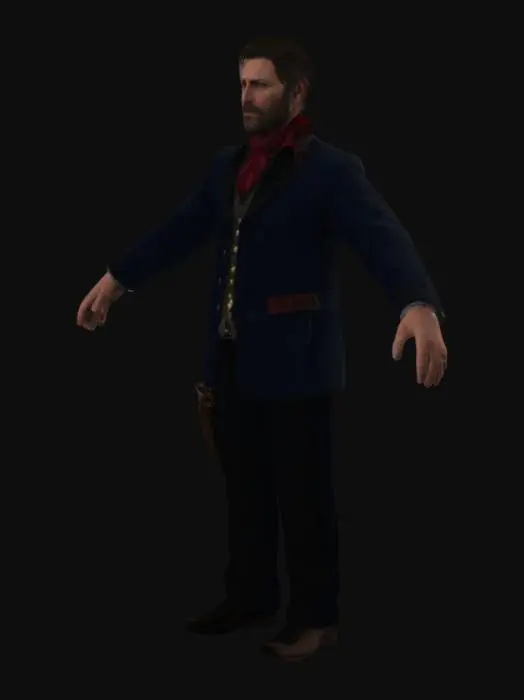 3D model for arthur_morgan_0527062149_texture