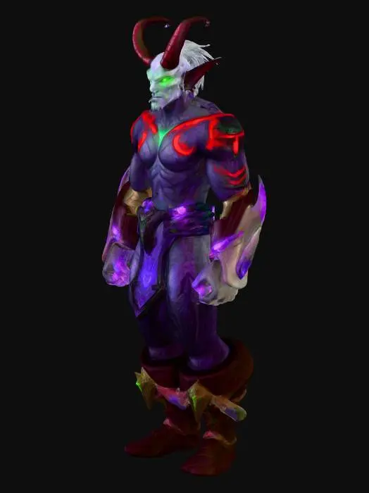 3D model for Demon Hunter Avatar