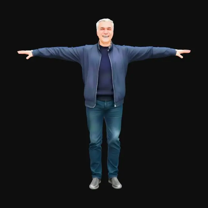 3D model for Joyful Pose