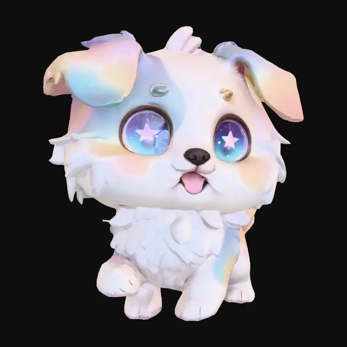 3D model for Starry Pup