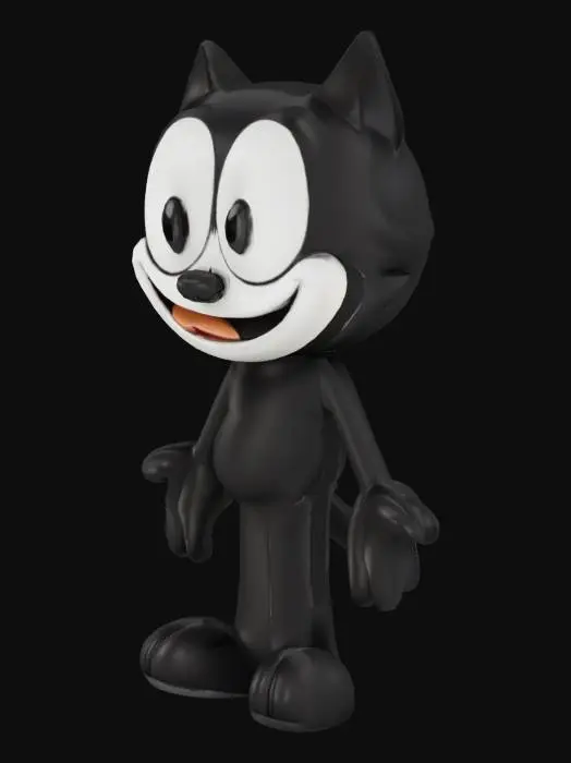 3D model for Felix the Cat