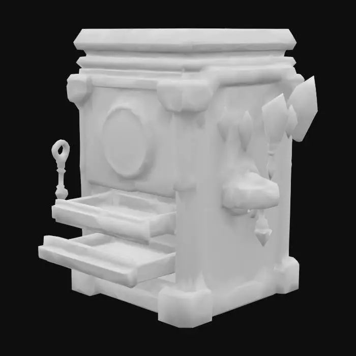 3D model for Enchanted Code Chest