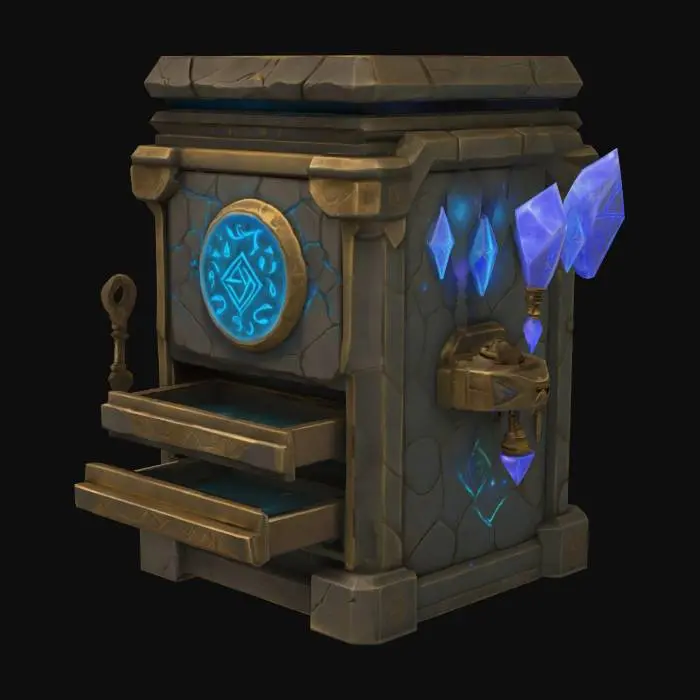 3D model for Enchanted Code Chest