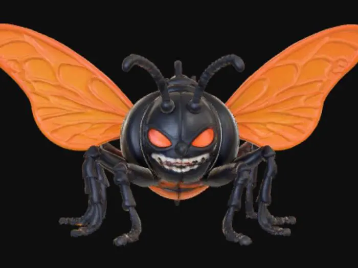 3D model for Halloween micro-bug, #Halloween2025#