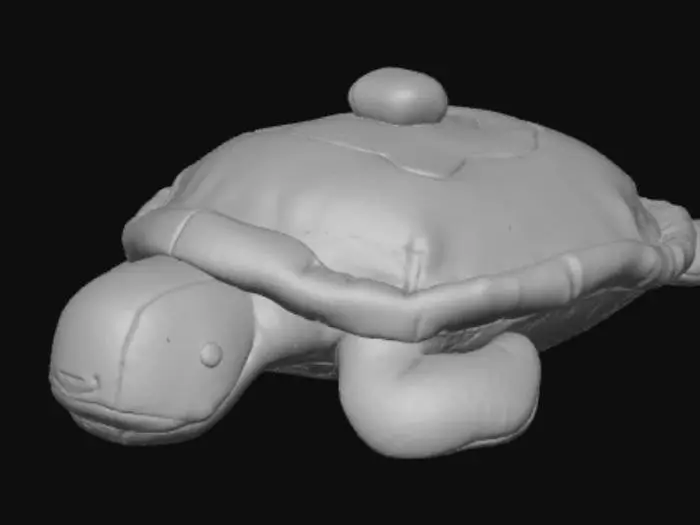 3D model for Waffle Turtle Plush