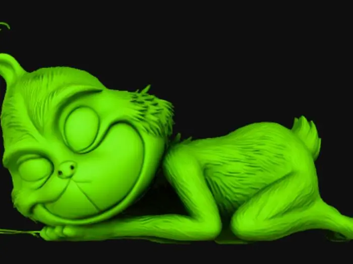 3D model for Sleeping Baby Grinch