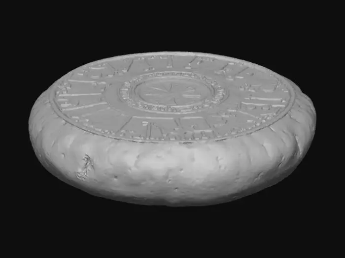3D model for High detail, fantasy, teleportation stone.