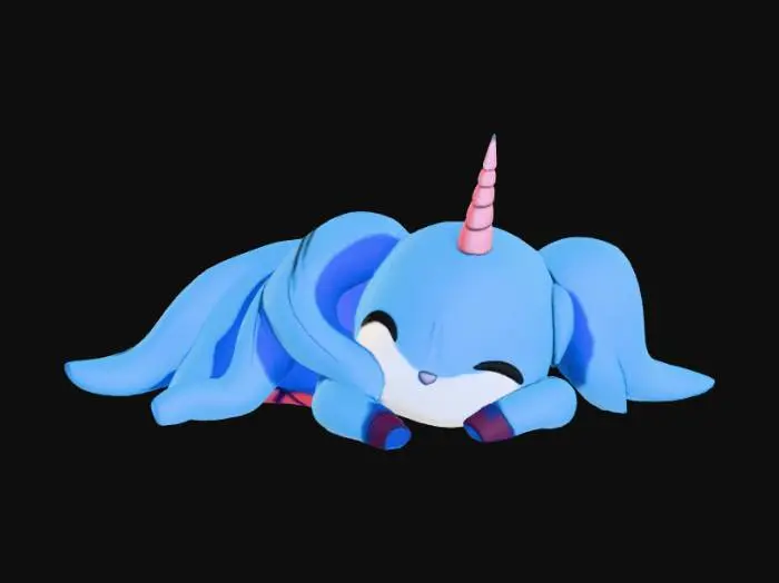 3D model for Slumbering Creature