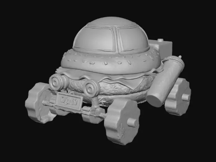 3D model for Burger Car Adventure