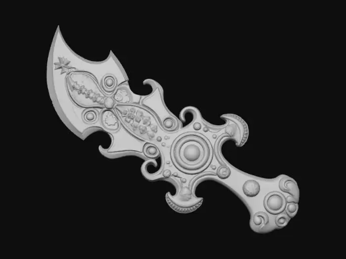 3D model for High detail, ridiculous, cartoon, weapon