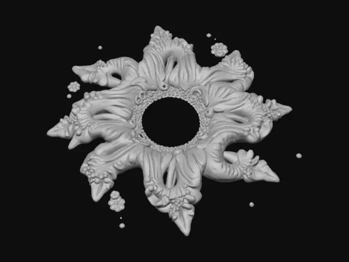 3D model for High detail, abstract, infinite void