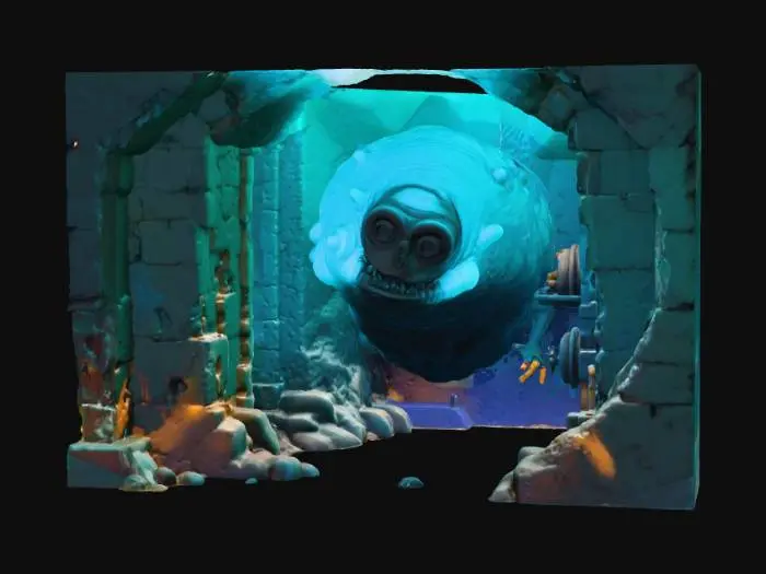 3D model for High detail, abstract, Davy Jones' Locker